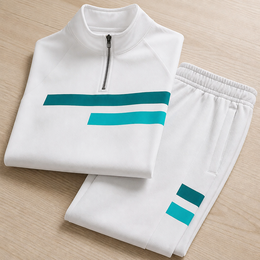 VeroStride™ Half-Zip Tracksuit Set — Command Attention with Every Move in Unmatched Comfort and Style