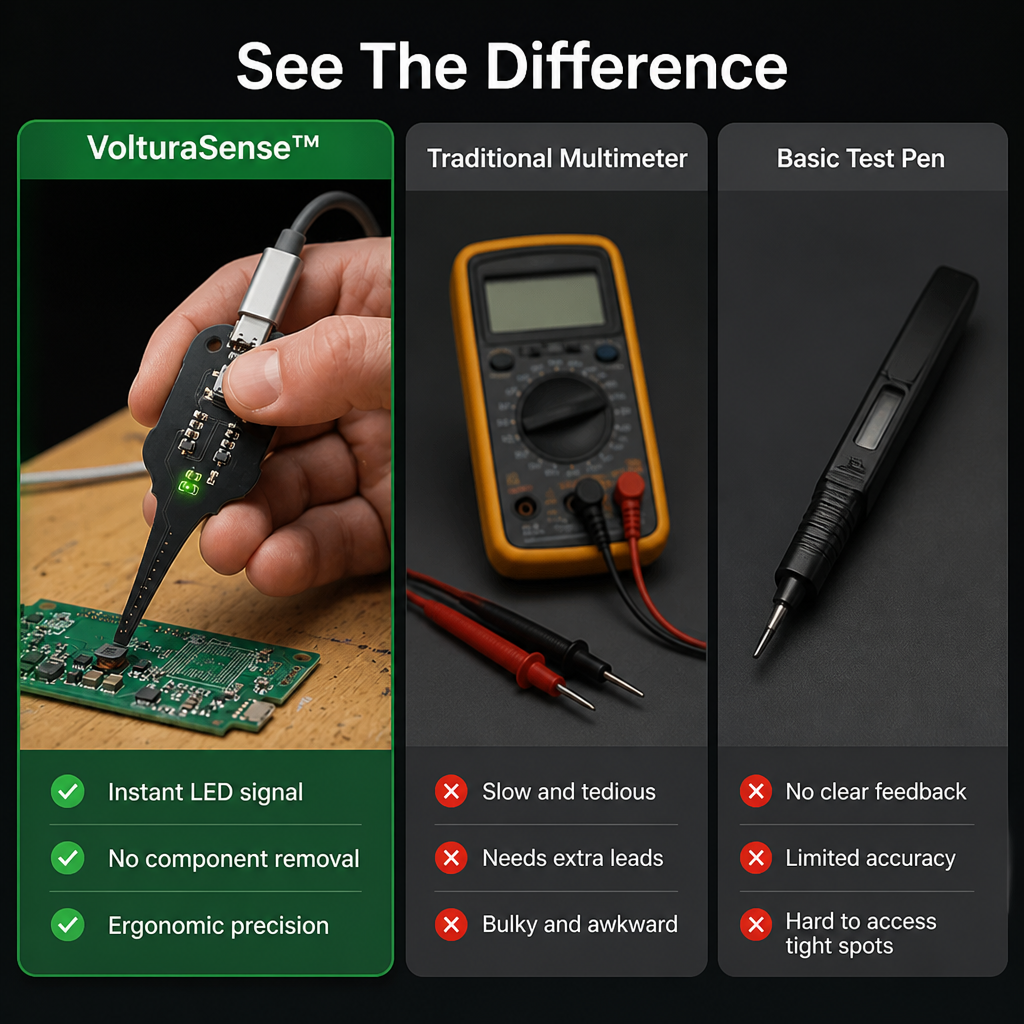 VolturaSense™ — Cut Testing Time and Fix Circuits with Unshakable Confidence