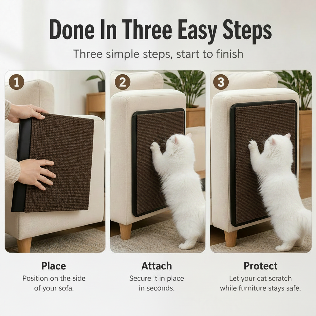 ClawGuard™ — Defend Your Furniture While Keeping Your Cat Happy and Your Home Beautiful