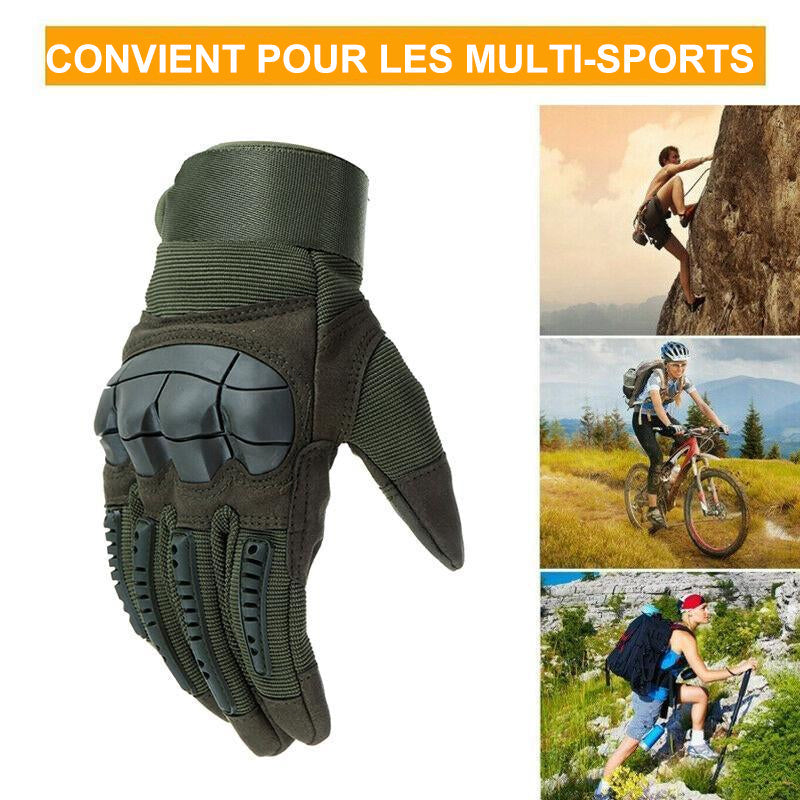 Knuckle-Protected Tactical Gloves for Enhanced Grip and Durability