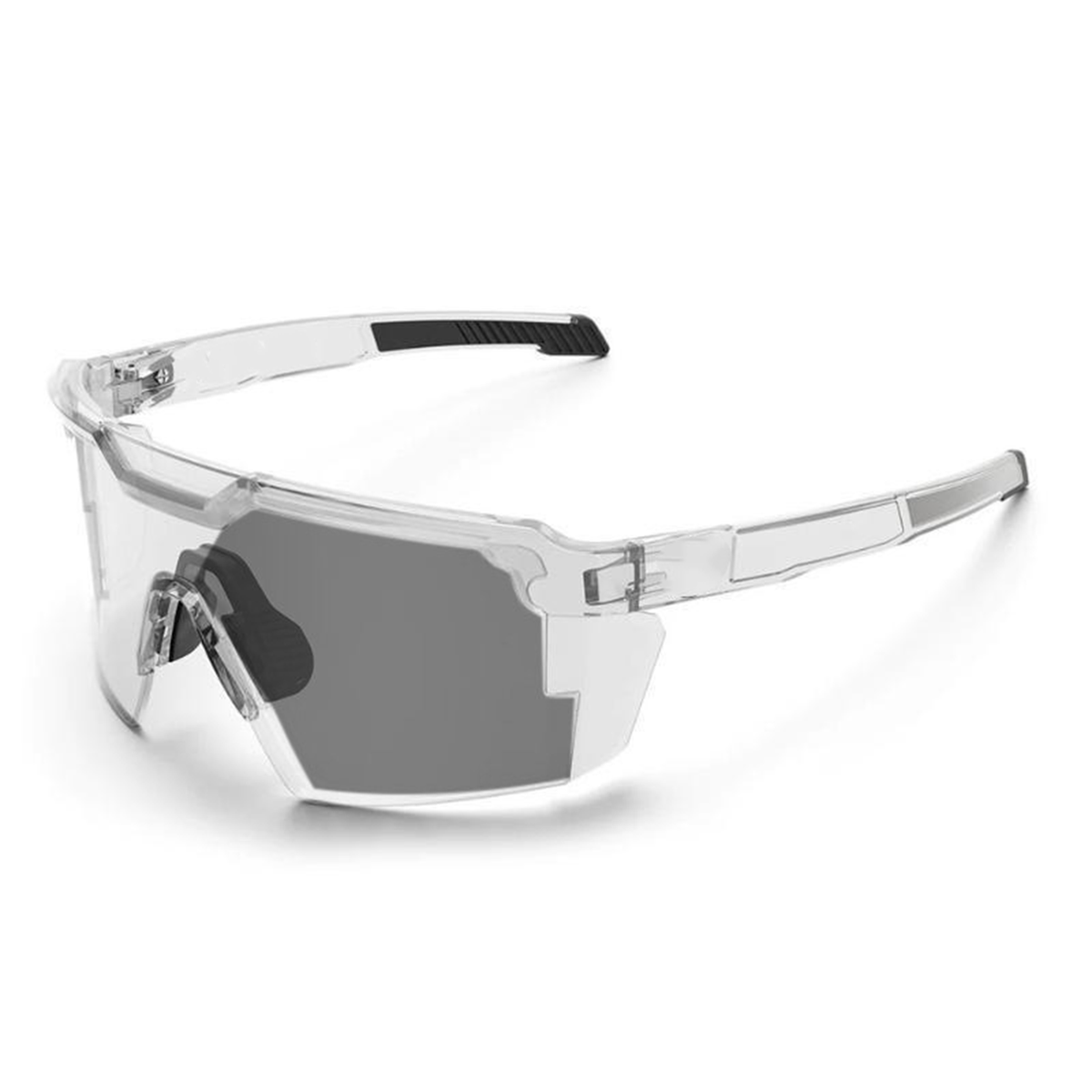 Wraparound Sports Sunglasses with Auto Darkening and UV Protection, Unisex