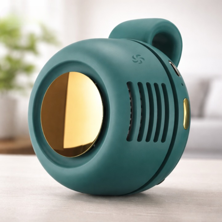 Portable Clip Fan with 360° Airflow – Silent Operation