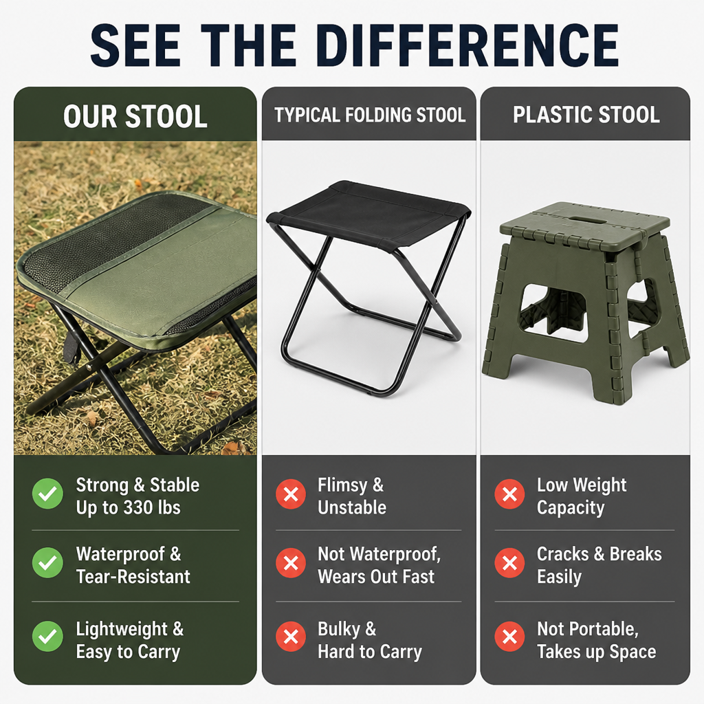 TerraFirm™ — Powerfully Portable Comfort That Holds You Steady Anywhere