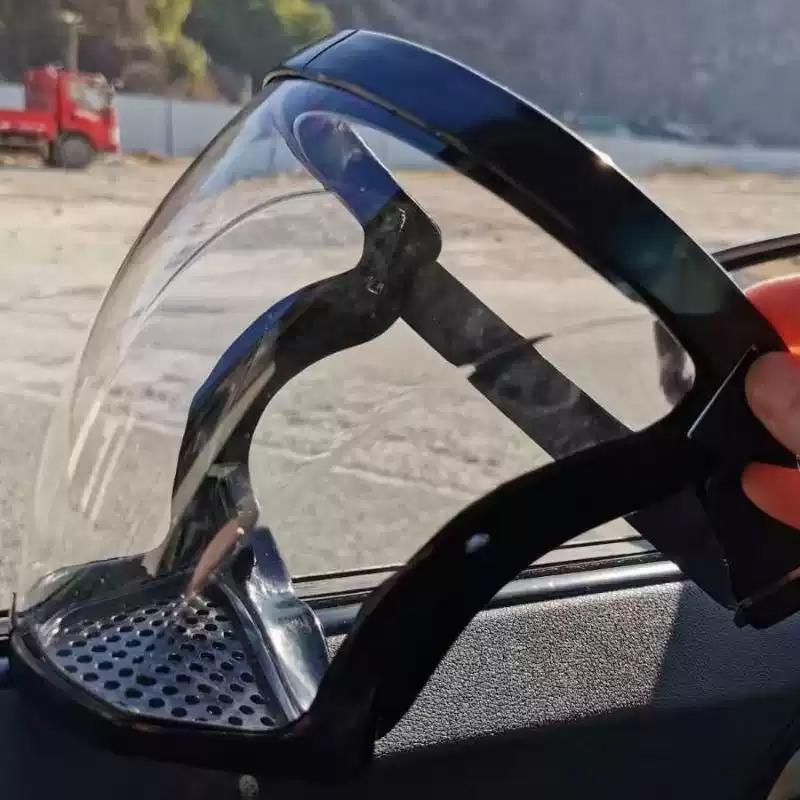 Full Coverage Face Shield with Headband for Spray Work Protection