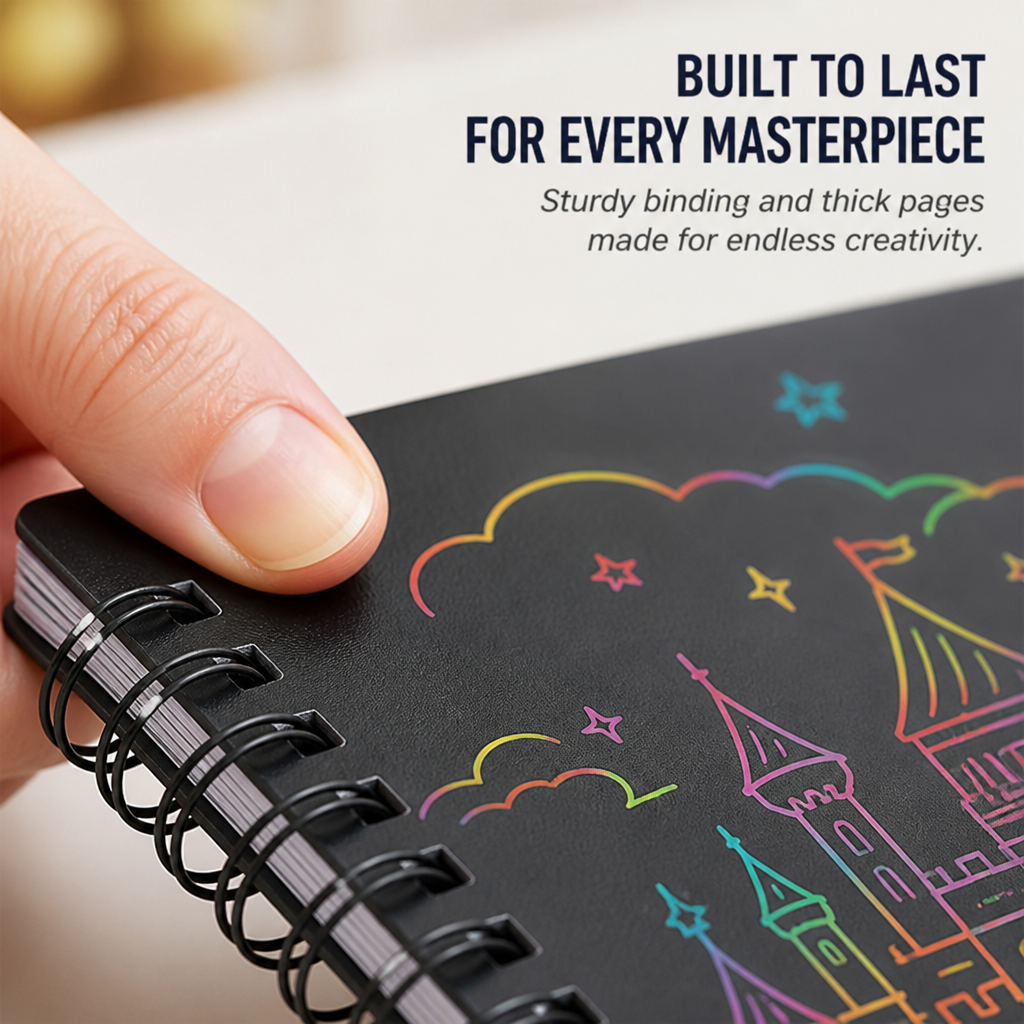 ChromaticBurst™ — Ignite Joy and Focus with Every Colorful Scratch