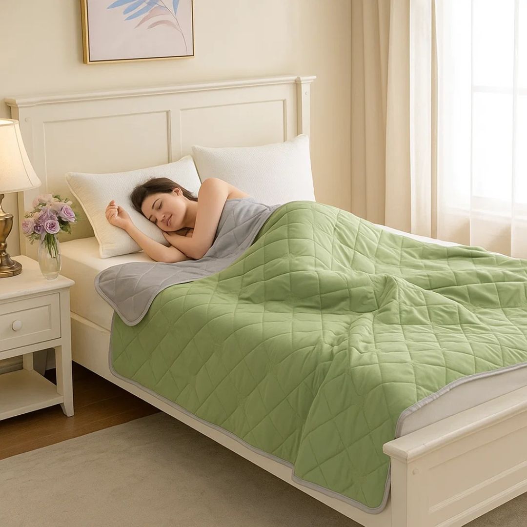 Silk Fiber Cooling Blanket – Regulates Temperature