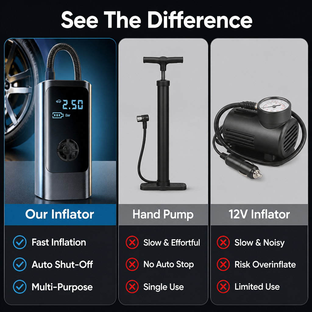 TurboFill™ — Take Control with Rapid, Worry-Free Tire Power Wherever You Go