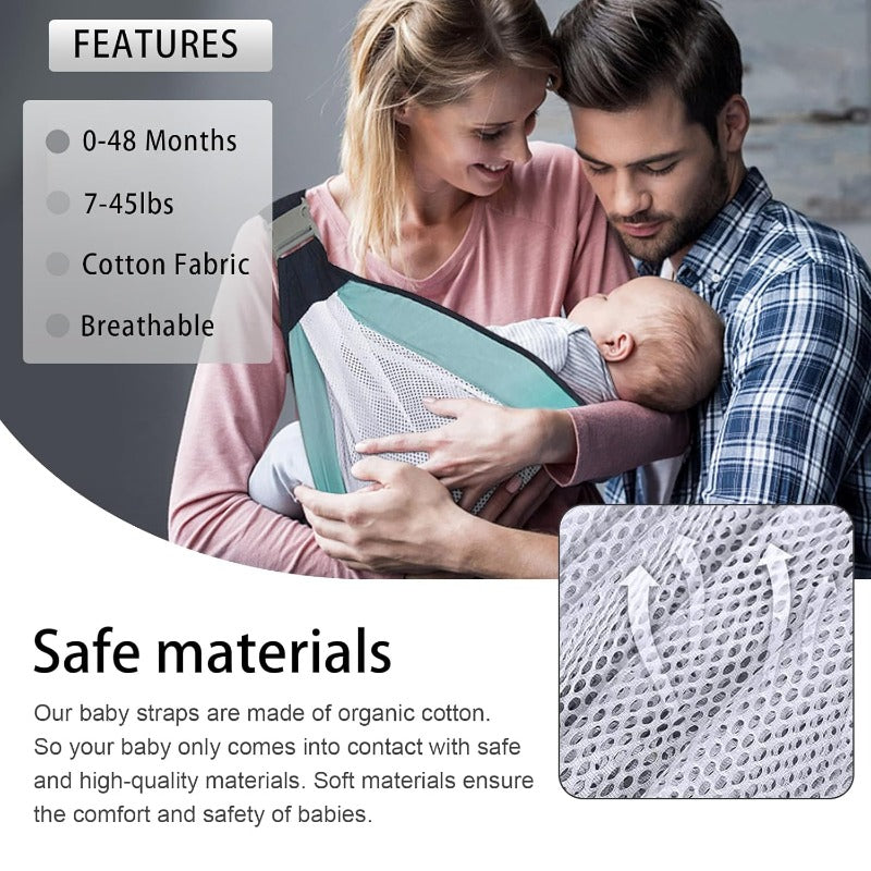 AeroCradle™ — Feel Weightless Comfort and Stay Cool While Keeping Baby Close All Day
