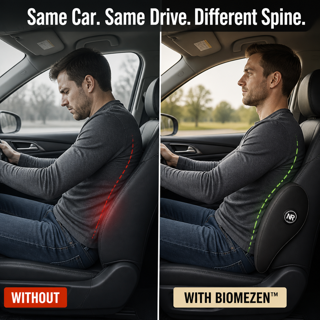 LuminaCurve™ — Drive Pain-Free and Step Out Energized Every Time