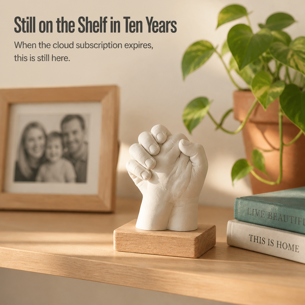 AuraPrint™ — Turn Your Family's Hands Into a Sculpture That Lasts Beyond the Camera Roll
