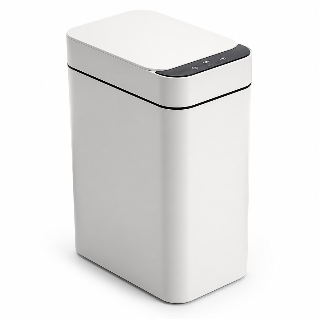 Touchless Sensor Dual-Mode Sealed-Lid Trash Can (11L)
