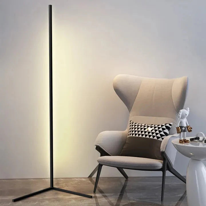 Dimmable LED Floor Lamp with Remote – Corner Light for Home Use