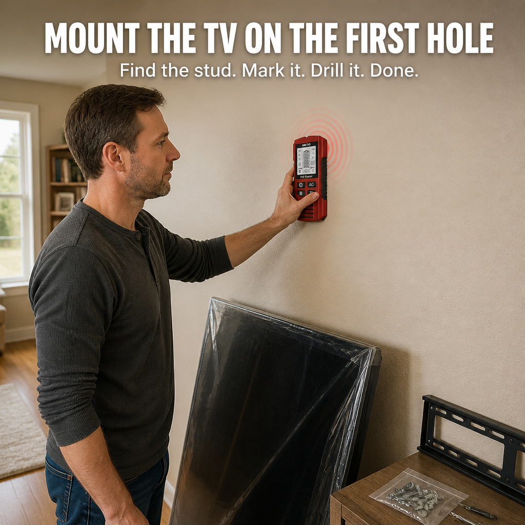 WallSight™ — Locate Studs, Pipes & Live Wires Ahead of Drilling