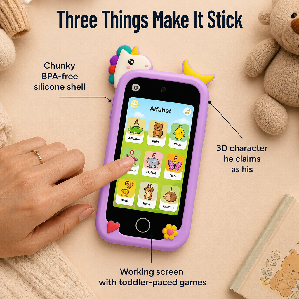 LuminaPlay™ — Give Your Toddler a Phone He'll Call His Very Own