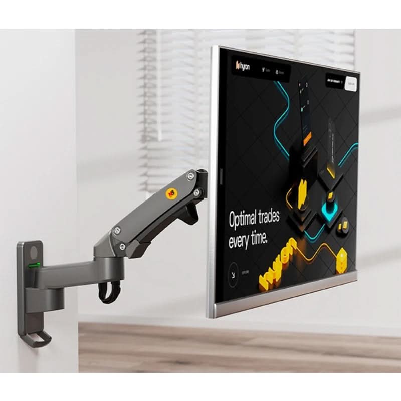 Gas Spring Wall Mount Arm for Monitors