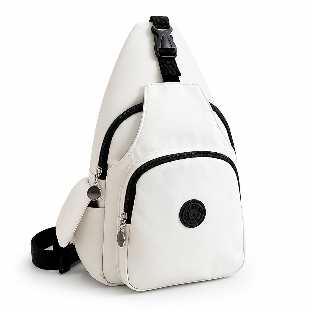 Hidden-Pocket Cut-Resistant & RFID-Blocking Crossbody Bag