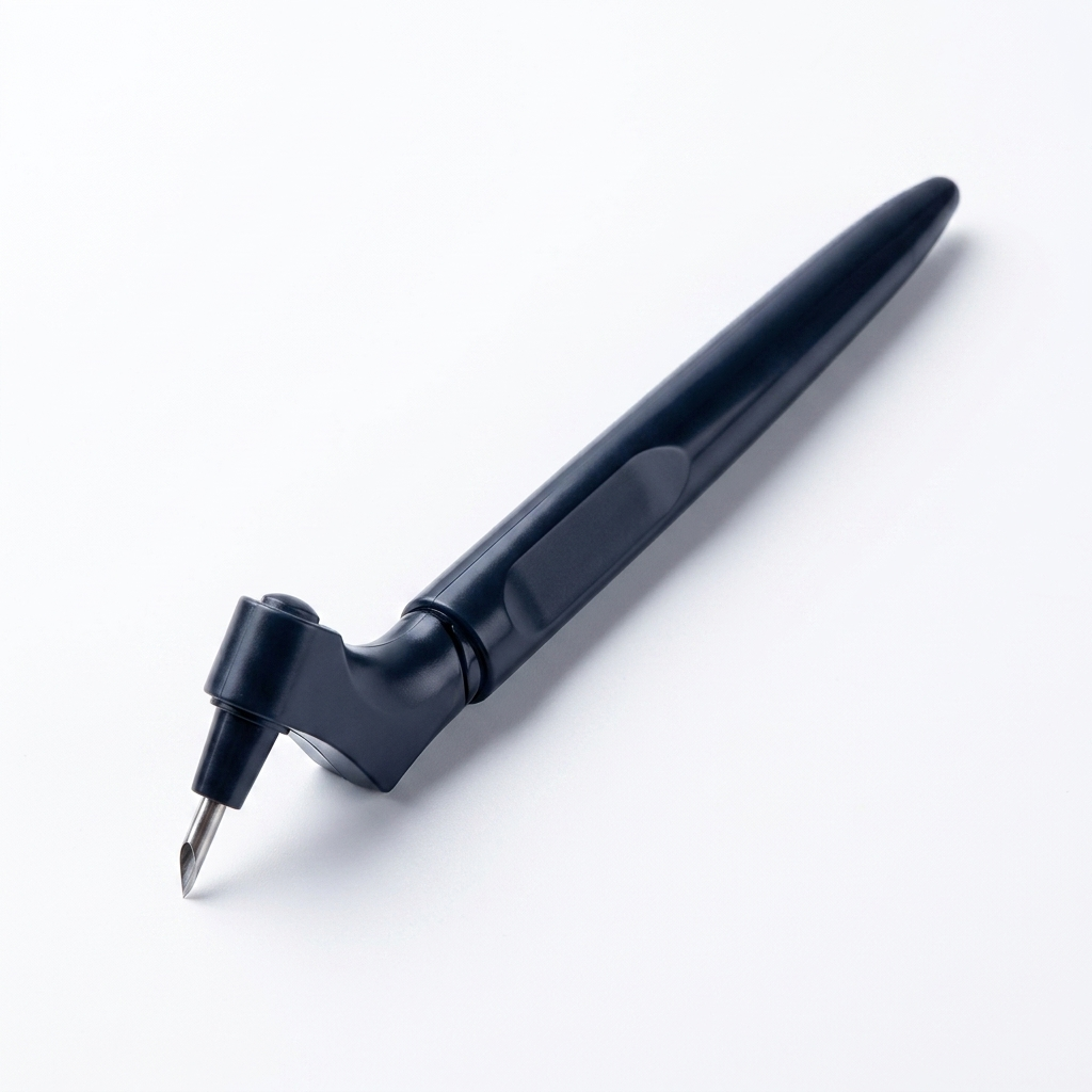 360-Degree Rotating Stainless Steel Paper Cutter Pen