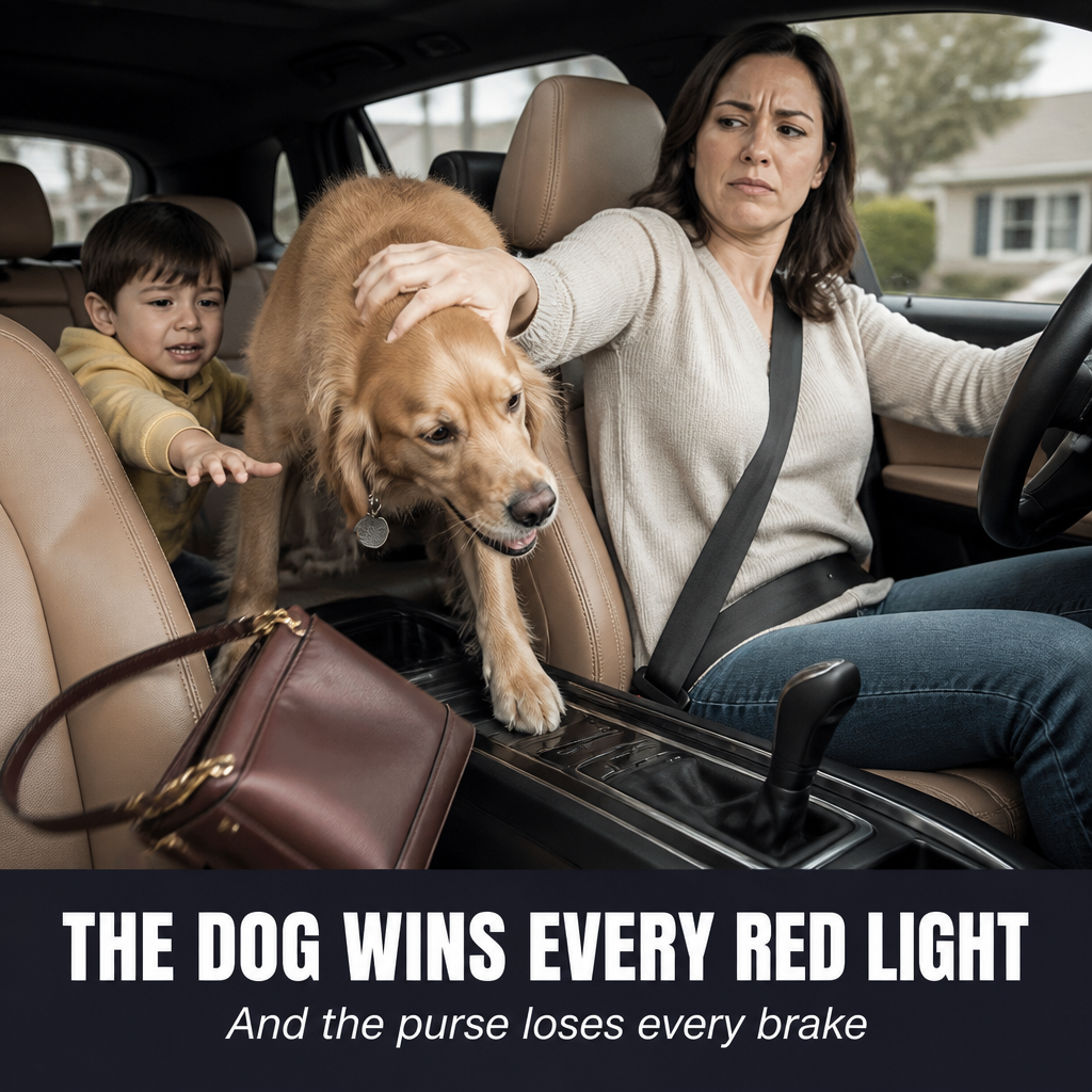 ShieldBarrier™ — Prevent Pets and Kids From Climbing Up Front While Driving