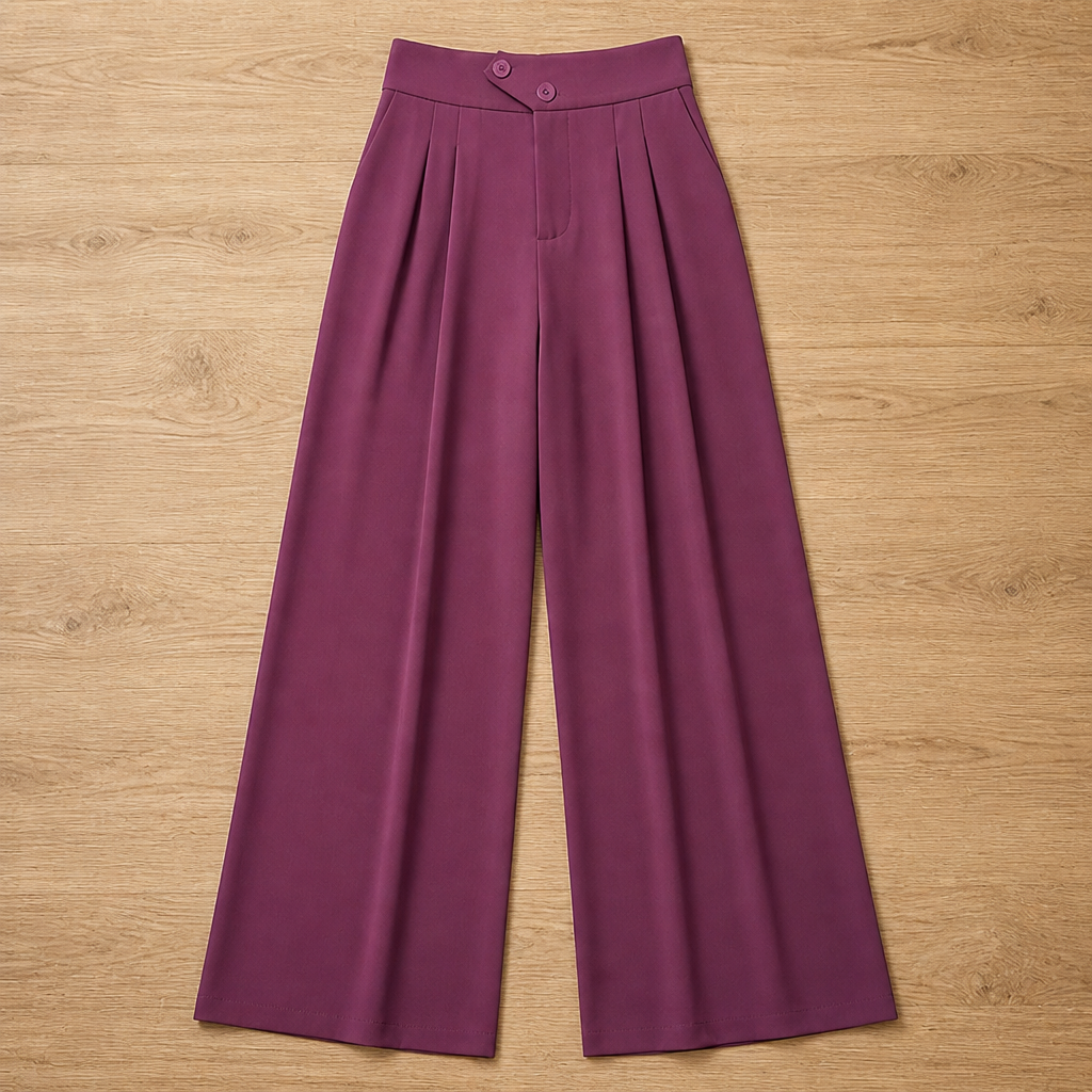 SereniFlow™ Wide Pants — Slip Into Silky Comfort That Slims and Empowers All Day Long