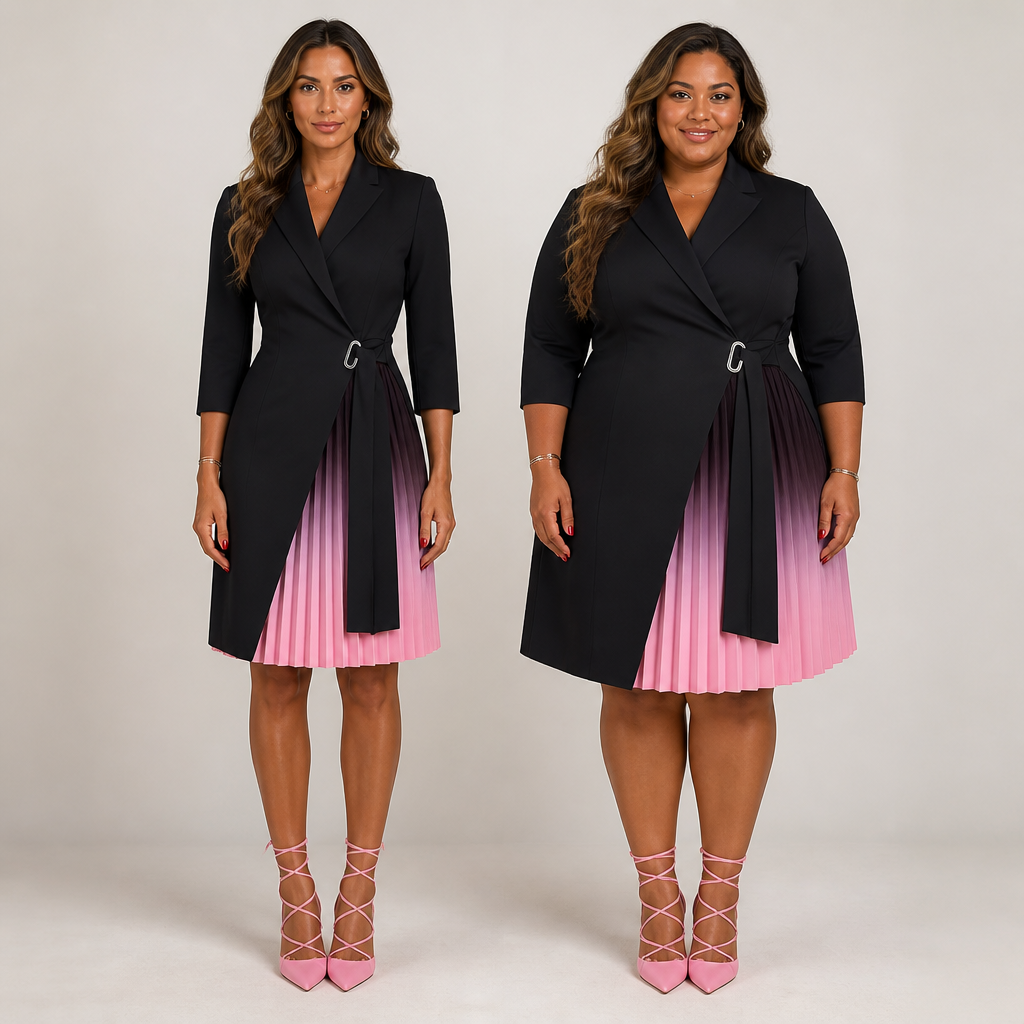 LuminaVita™ Blazer Dress — Command Every Room with Flawless Curves and Effortless Elegance