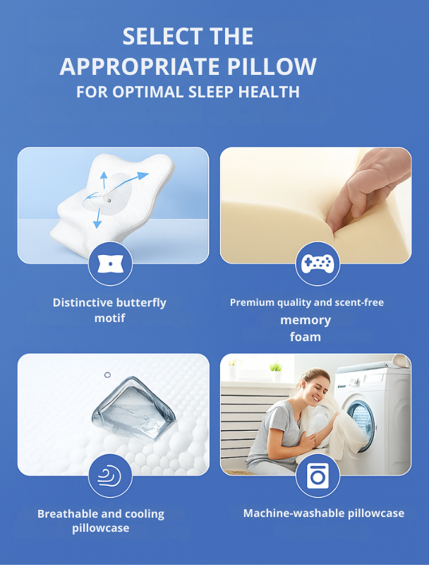 NeckNest™ Pillow — Wake Refreshed with Pain-Free, Energized Mornings