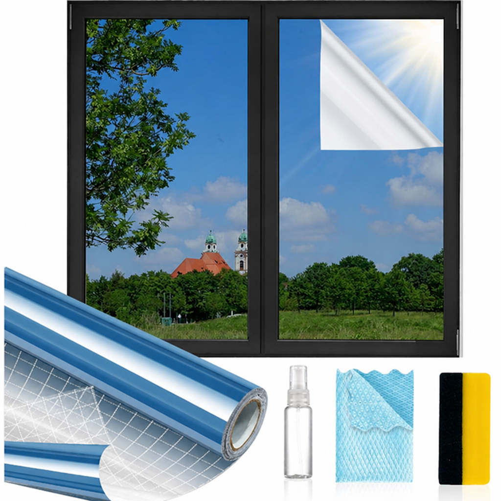 SilvaShield™ One-Way Privacy Film — Enjoy Instant Cool Comfort and Total Privacy Without the Fuss