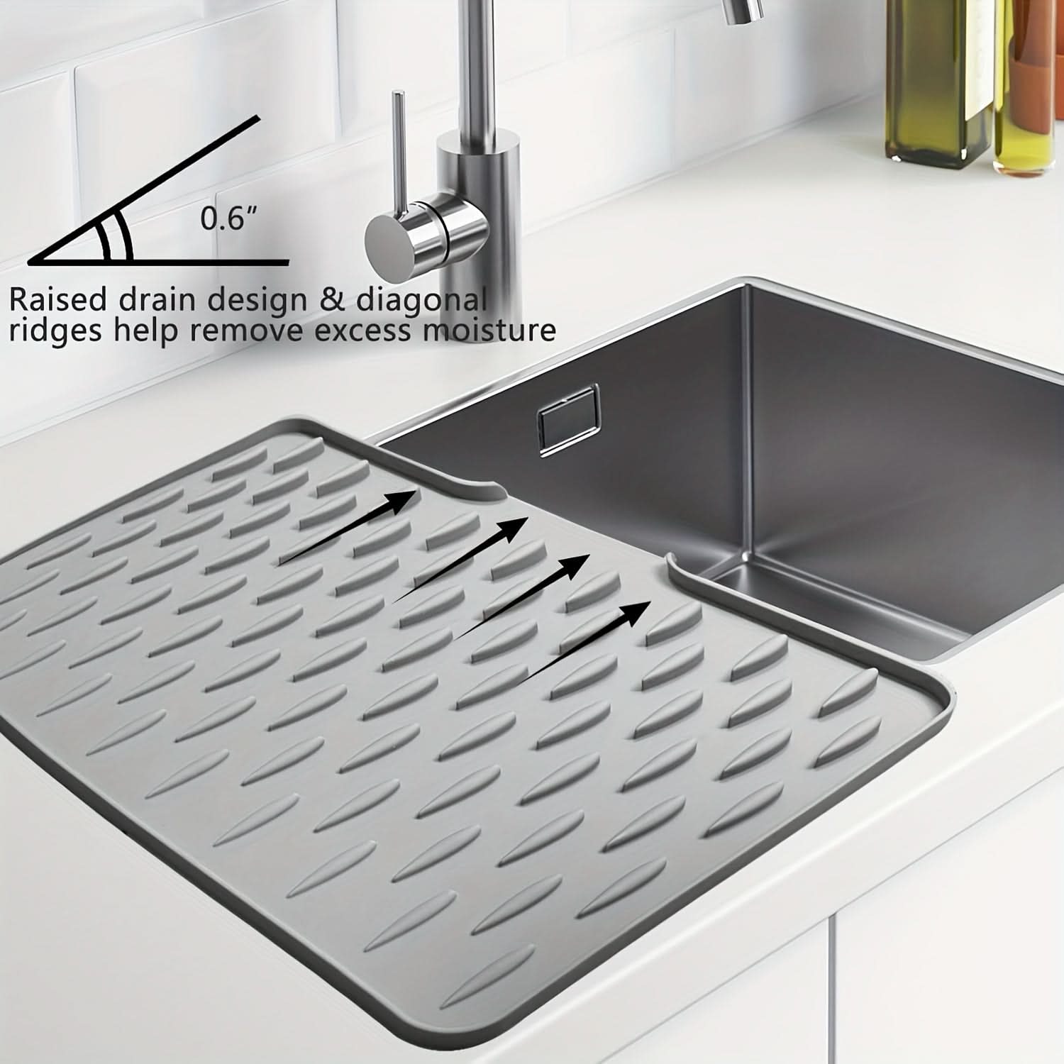 Drying Mat for Kitchen Drains