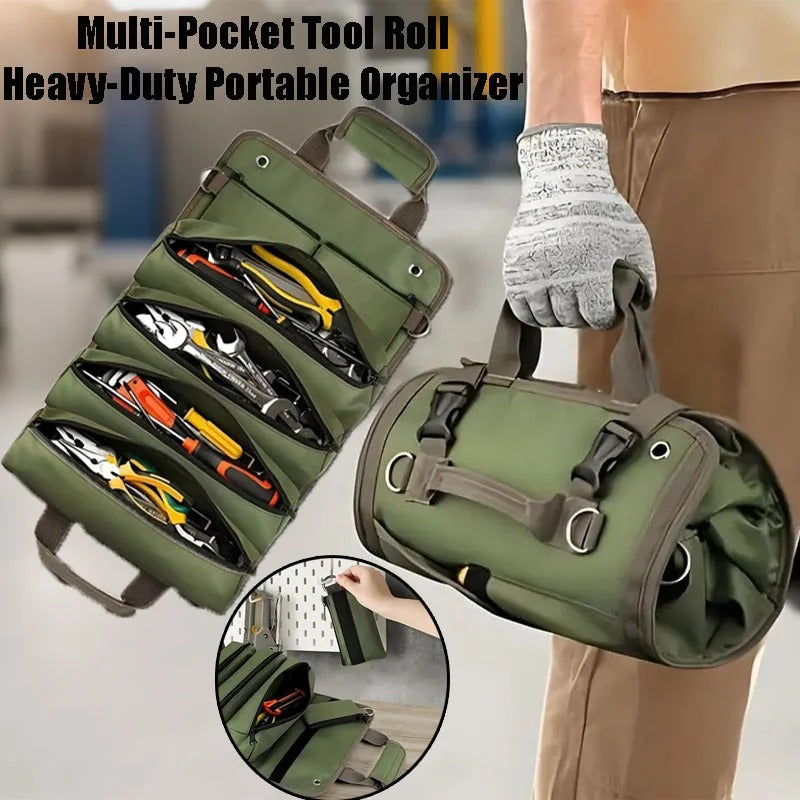 Tool Organizer | Quick Tool Reach | Roll-up and Tidy | ToolRig