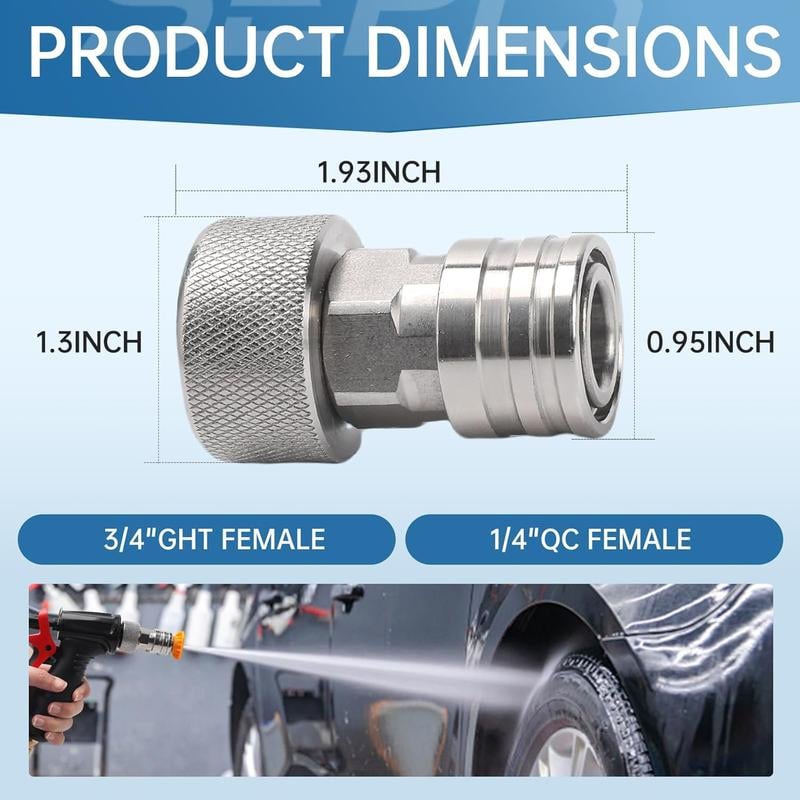 Pressure Washer Accessory - Garden Hose Connector