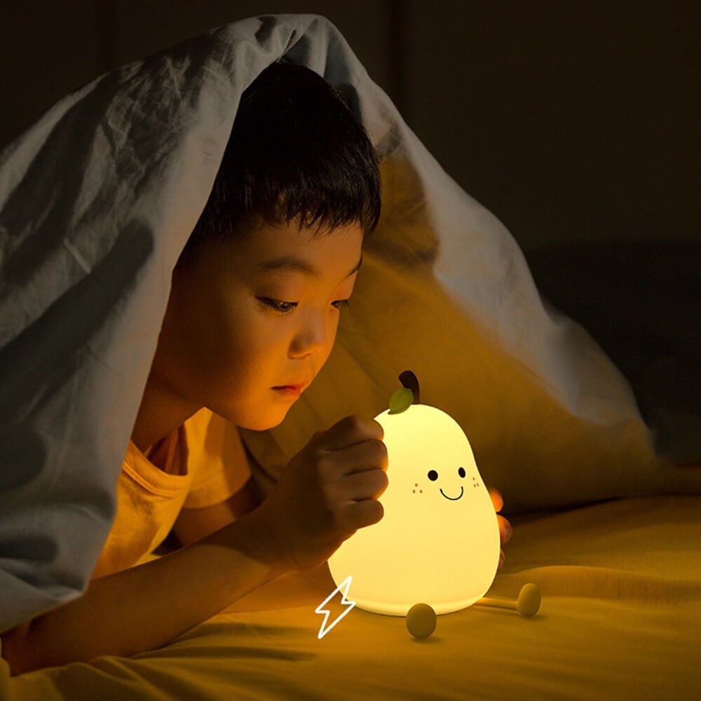 Warm White Light Bulb with Timer for Night Illumination