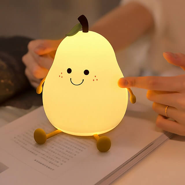 Warm White Light Bulb with Timer for Night Illumination