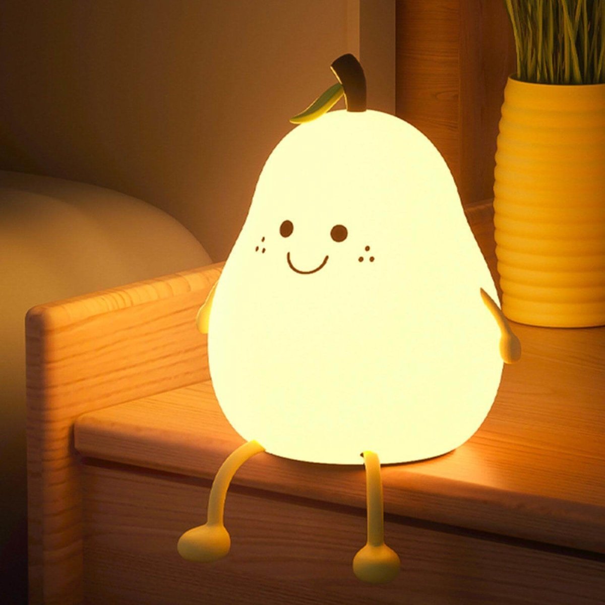 Warm White Light Bulb with Timer for Night Illumination