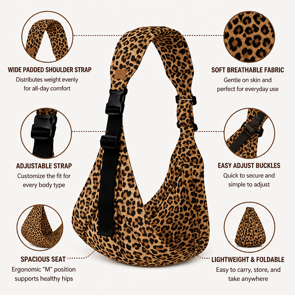 SwayNest™ Sling — Carry Your Toddler All Day Without the Back Pain or Fuss