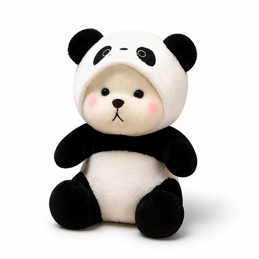Soft Plush Hooded Bear Toy (Multiple Sizes)
