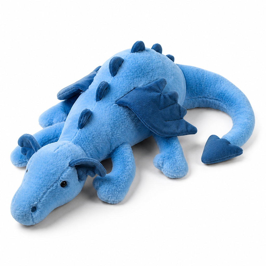 Huggable Plush Beaked Dragon Toy (Multiple Sizes)
