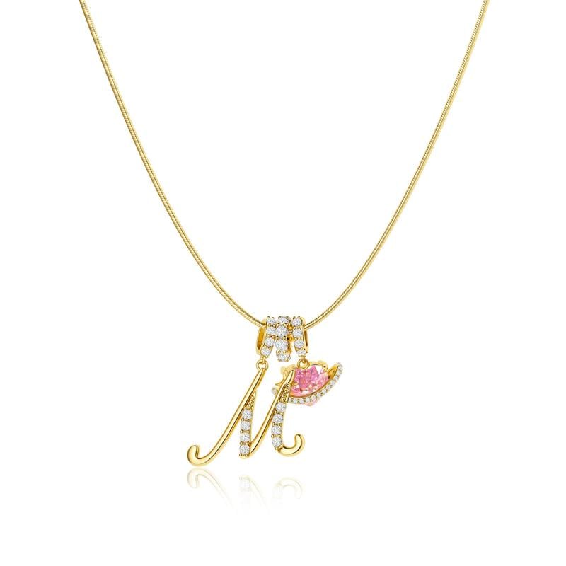 LuminaCharm™ 3-Layer Initial Pendant Necklace — Carry Your Unique Story with Effortless Glam and Confidence