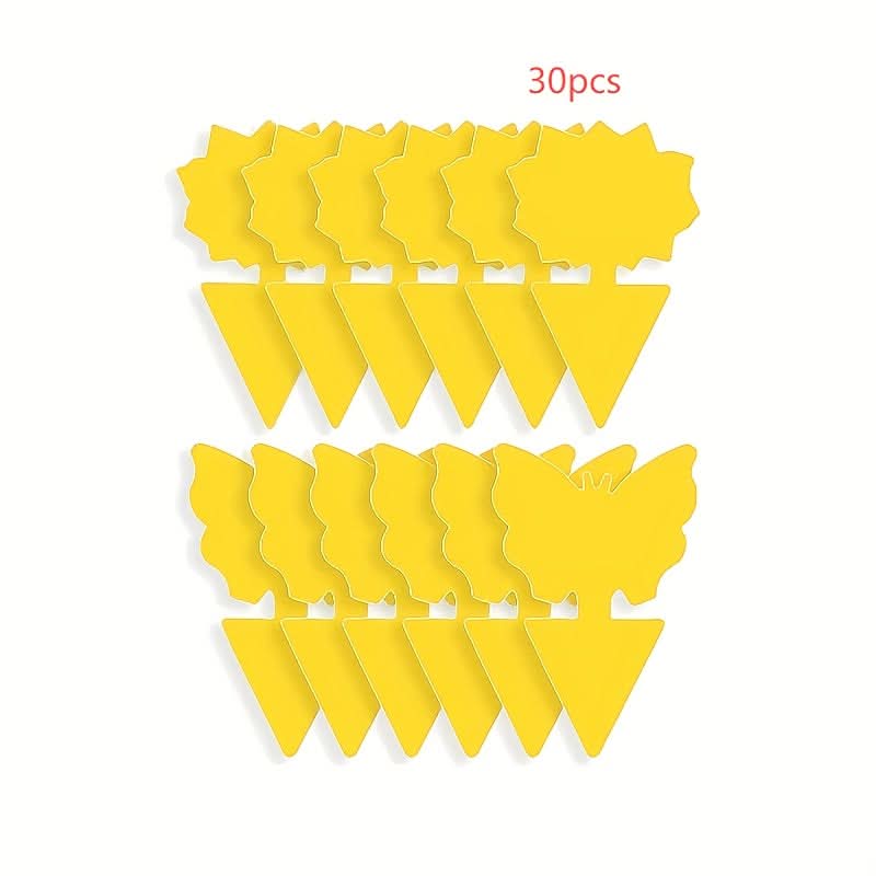 Yellow Plant Traps for Flying Insects and Fungus Gnats