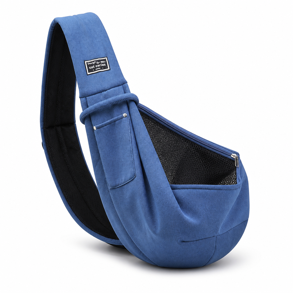 Ventilated Mesh & Padded Dog Sling Carrier