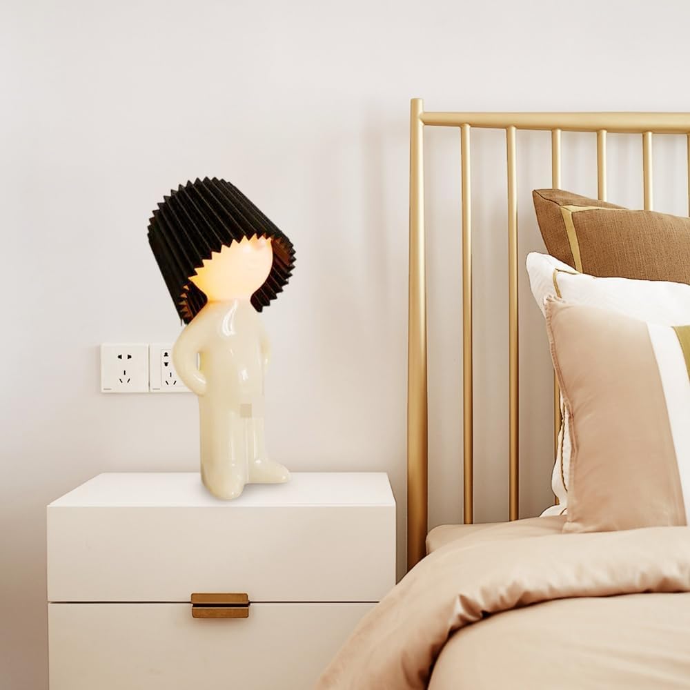 Ribbed Shade Table Lamp