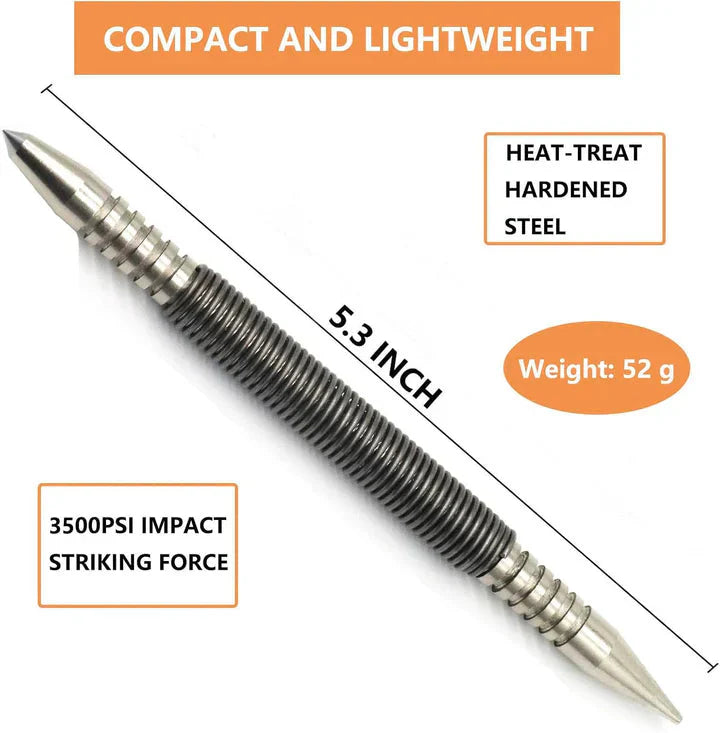 Grain Dispenser with Spring Mechanism – Includes 2 Interchangeable Tips