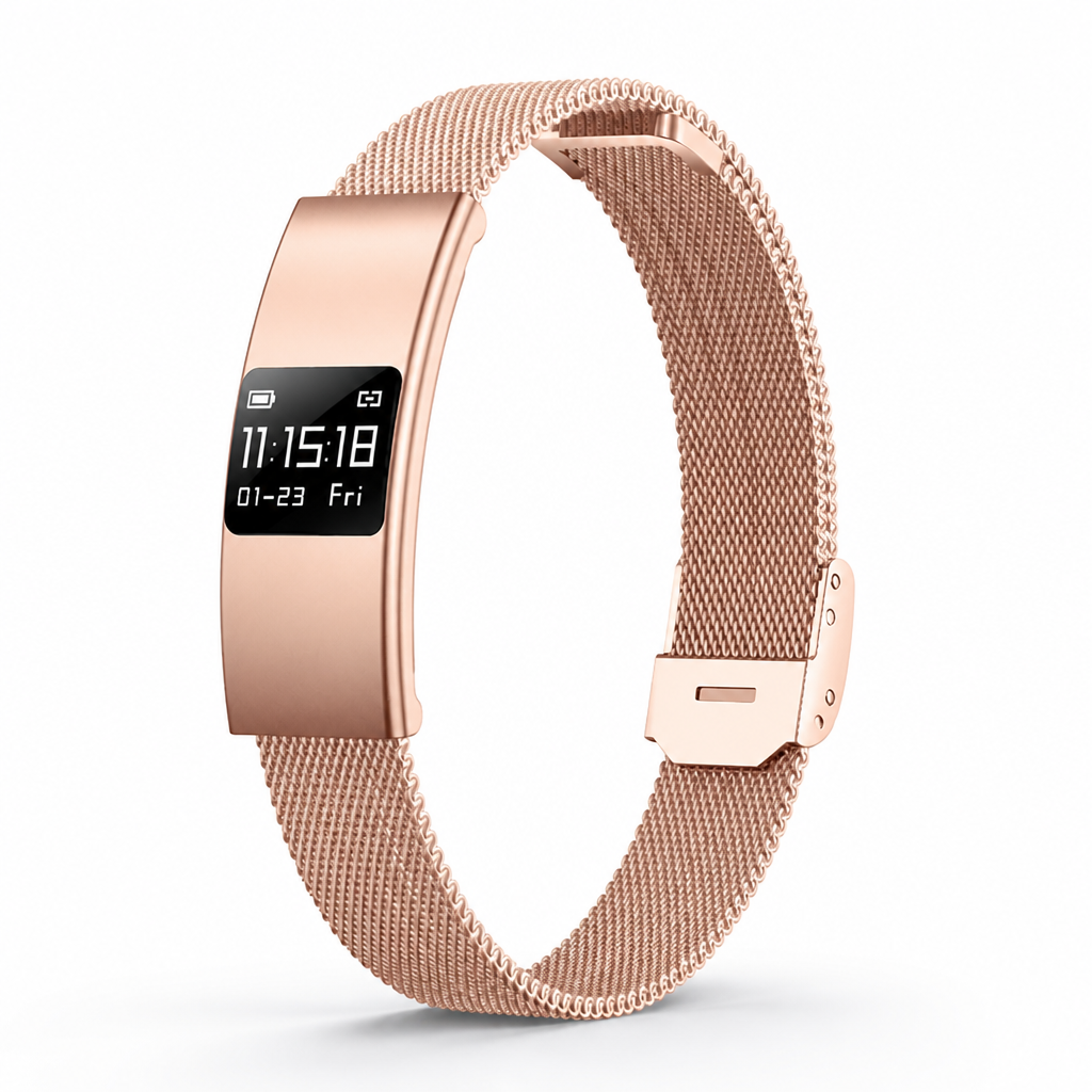 Ultra-Thin IPX8 Health-Tracking Smartwatch