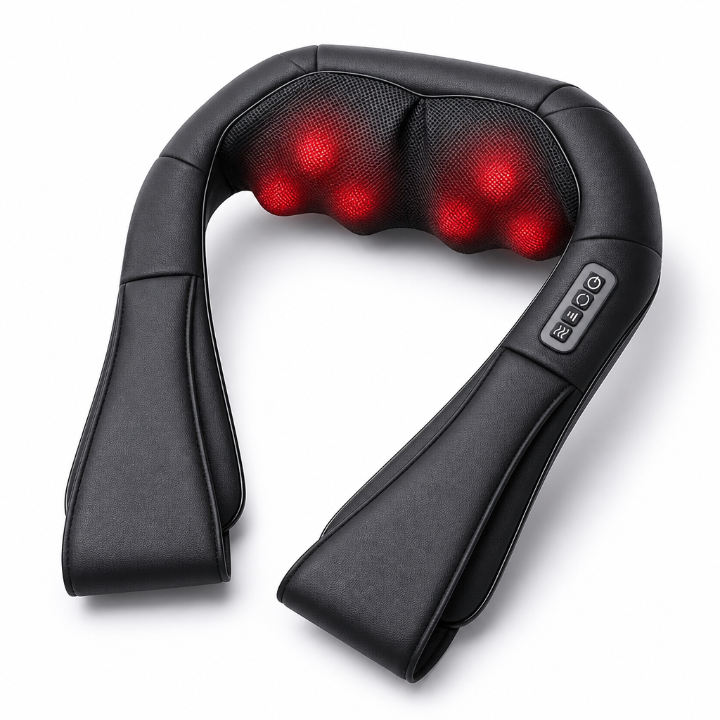 Deep-Kneading Shiatsu & Infrared Massage Cushion