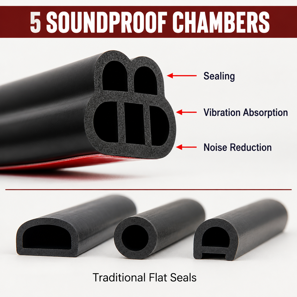 HushSeal™ — Slash Your Cabin Noise from 85 dB to 50 dB in Minutes