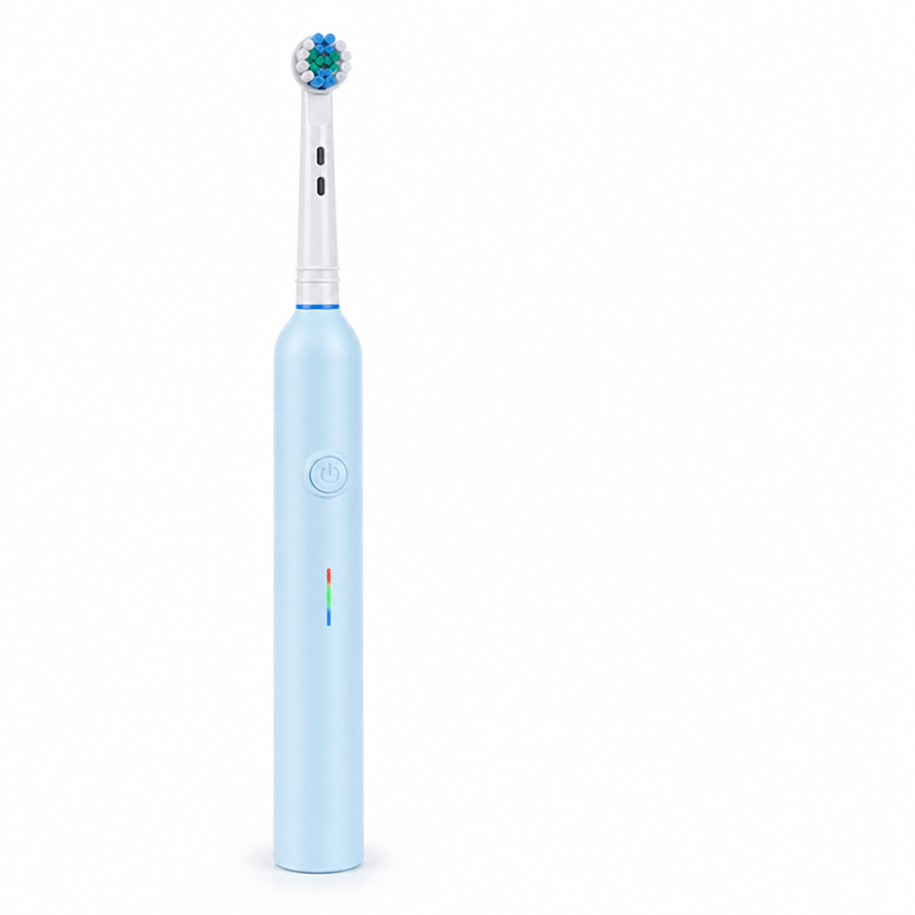 USB Rechargeable IPX7 Electric Toothbrush (8 Brush Heads)