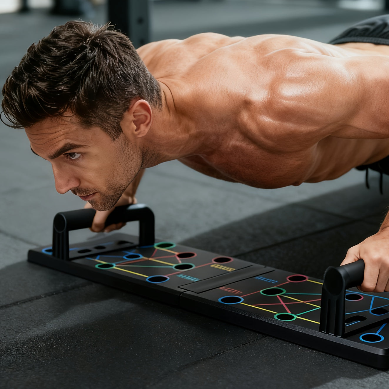 Ultimate Push-Up Training Board for Total Body Fitness