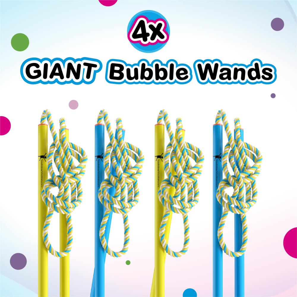 Large Bubble Making Set for Kids – Fun Bubble Solution