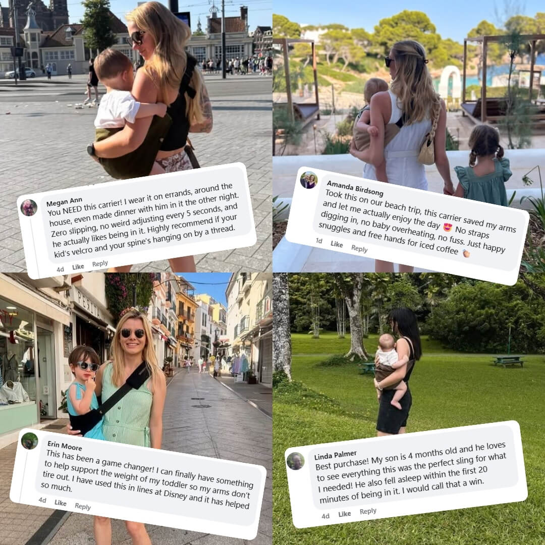 ZenCarry™ Toddler Carrier — Effortless Comfort That Keeps You and Your Little Explorer Moving Light and Free