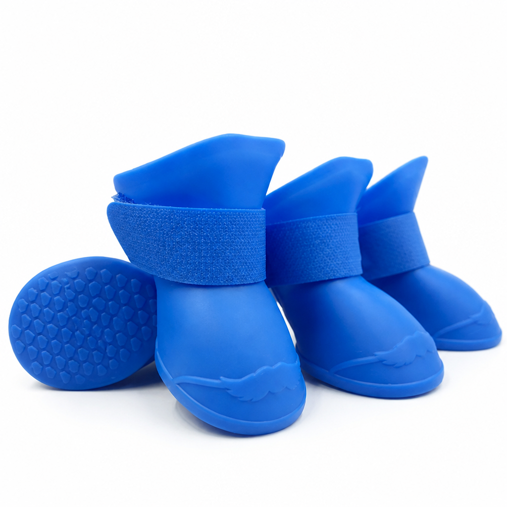 Waterproof & Anti-Slip Dog Boots With Adjustable Strap