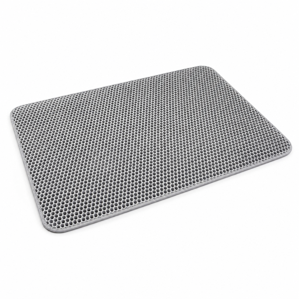 Dual-Layer Waterproof & Non-Slip Cat Litter Mat