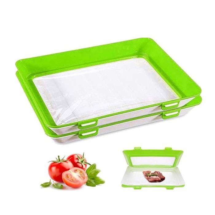 Fresh Storage Plate | Prolong Food Freshness | Stretch Seal Film | FreshPlate